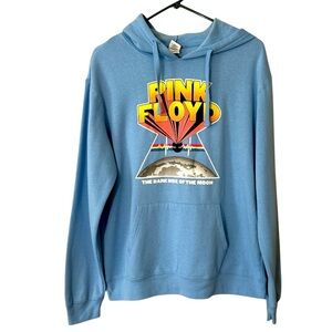 Pink Floyd Dark Side Of The Moon Blue Pullover Hoodie